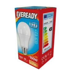 Eveready 14W LED GLS E27 Lightbulb
