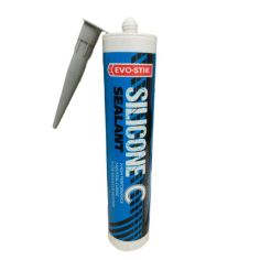 Evo-Stik Silicone C Sealant - Grey 310ml