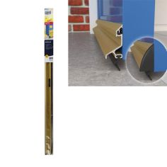 Exitex Expelex Door Strip Draught Excluder - Gold