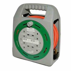 20m Cable Reel 10A 4 Socket