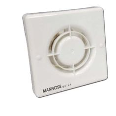 Manrose 4" Quiet Standard Extractor Fan