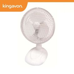 Kingavon White 6" Desk Fan