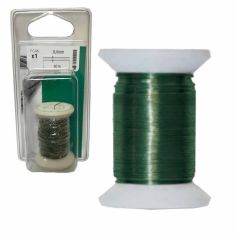 Chapuis FCA5 Green Lacquered Steel Tying Wire - 30m X 0.4mm