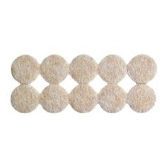 Woodside 19mm Round Felt Pads - Pack Of 20