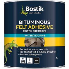 Bostik Bituminous Felt Adhesive for Roofs - 1L
