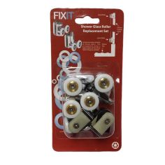 Fixit Shower Glass Roller Replacement Set