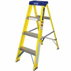 Lyte 4 Tread Fibreglass Painters Step Ladder