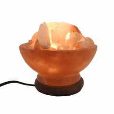 Himalayan Fire Bowl Salt Lamp - 10cm