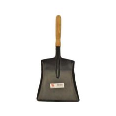 9" Fireside  Shovel With Wooden Handle 