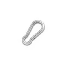 Fireman Spring Hook Zinc Steel 50mm