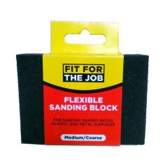 Fit For The Job Flexible Sanding Block - Medium/ Coarse