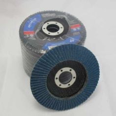 115mm x 22.2mm P40 Zirconium Flap Disc (Each)