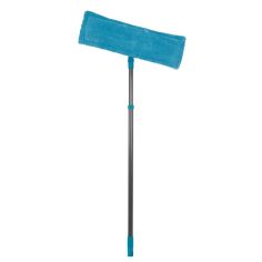 JVL Flat Microfibre Mop & Handle