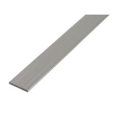 Flat Bar Aluminium Silver - 15 x 2 / 2m