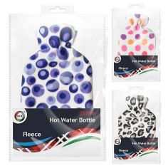 Fleece Hot Water Bottle - 2L