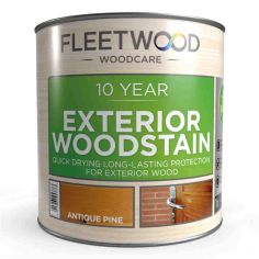 Fleetwood 10 Year Exterior Woodstain - Antique Pine 2.5L