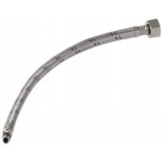 Stainless Steel 1/2 Hose With Short Tip - 60 cm