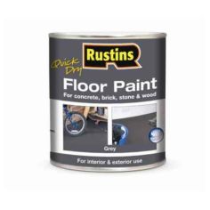 Rustins Quick Dry Floor Paint - Grey 1L