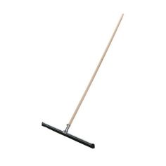 22" Floor Squeegee with wooden handle