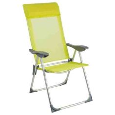 5 Position Folding Green Chair