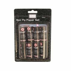 8 Piece Fly Paper Set - Ashley Brand