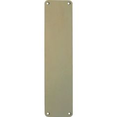 Finger Plate Brass 325x75