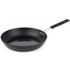 Pan For Life Non-Stick Black Steel Frying Pan - 28cm