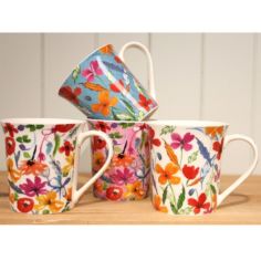 Full Bloom Mug 13oz - Assorted Patterns