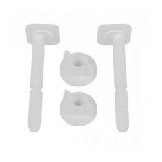 White Plastic Toilet Seat Fixings