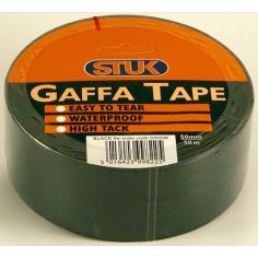 Gaffa Tape Black 50mm x 50m