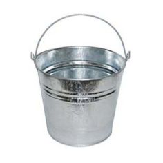 28cm Galvanised Bucket - 12L