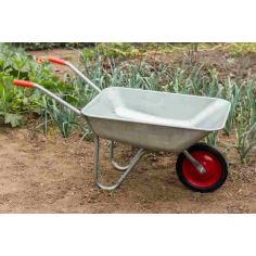 Ambassador Boxed Galvanised Wheelbarrow 80L Capacity