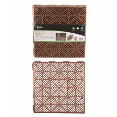 Green Blade 5pc Terracotta Garden Tiles