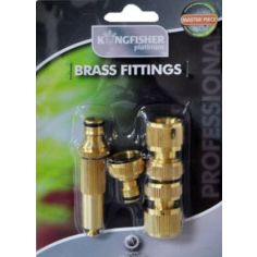 Gardenpro Platinum Brass Hose Fitting