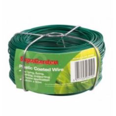 SupaGarden Plastic Coated Wire 0.8mm x 50m