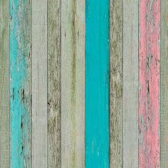 Garden Fence Wood Effect Self Adhesive Contact 1m x  45cm