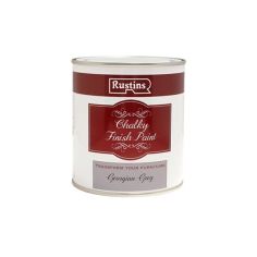 Rustins Chalky Finish Paint - Georgian Grey 250ml