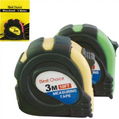 Measuring Tape with Rubber Grip - 3m