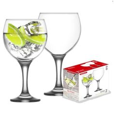 Steelex Set Of 2 Gin Cocktail Glasses - 65cl