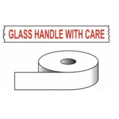 Glass Handle with care - printed tape (50mm x 66m)