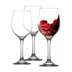 Steelex 4pc Red Wine Glasses