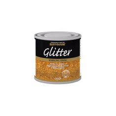 Rust-Oleum Glitter Sparkling Finish Paint - Gold 125ml