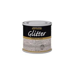 Rust-Oleum Silver Glitter Effect Special Effect Paint 125ml