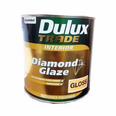 Dulux Trade Interior Diamond Glaze Clear Floor Varnish - Gloss 2.5L