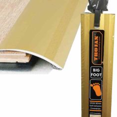 Trojan Big Foot Self-Adhesive Coverstrip - 1m Gold