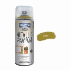 Johnstones Revive Gloss Spray Paint 400ml - Gold