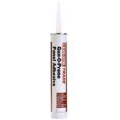 Evo-Stik Gun O Prene Gap Filling Panel Adhesive Buff 350ml Cartridge