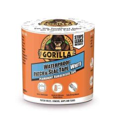 Gorilla Waterproof Patch & Seal Tape - White 3m x 100mm