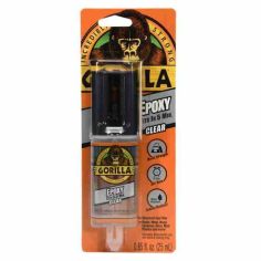 Gorilla 2-Part Epoxy Syringe 25ml - 5 Min