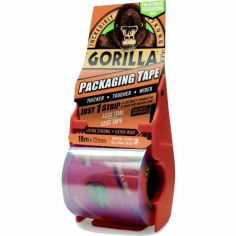 Gorilla Packaging Tape Dispenser - 18m